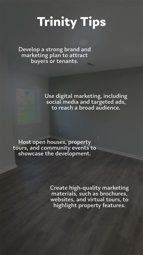 Building brand presence, reaching new heights with digital marketing, and showcasing stunning properties-your blueprint for success in real estate development. #RealEstateMarketing #PropertyDevelopment #OpenHouse #CommunityEvents #VirtualTours #BrandBuilding #MarketingStrategy #RealEstateInvesting #HomeBuyers #LuxuryRealEstate #DigitalMarketing #RealEstateLife #PropertyShowcase #NewHomes #RealEstateTrends #MarketYourProperty