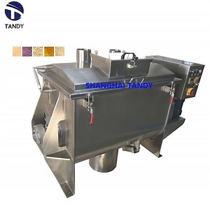 [Hot Item] Turmeric Processing Stainless Steel Double Helix Mixing Machine Ribbon Blender