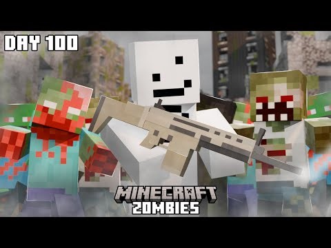 i play Abandoned minecraft Zombie city mod for 100 days