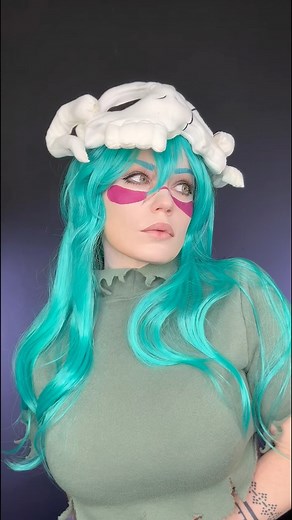 Jo Steel on Instagram: "The process of becoming Nel Tu, Nelliel Tu, from Bleach! Definitely different than my usual cosplays 😅🩷 #bleach #cosplay #cosplay #anime #nelliel #neltu #nellielcosplay #makeuptutorial"