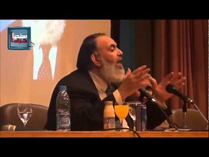 لقاء حازم أبو اسماعيل بطب القصر العيني 27 12 2011