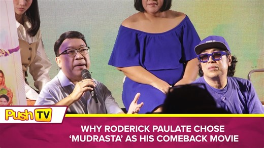 #PUSHTV: Roderick Paulate is back on the big screen with the comedy movie 'Mudrasta: Ang Beking Ina'. Here's why this role is important for Roderick: Catch 'Mudrasta: Ang Beking Ina' in cinemas starting August 20, 2025 | ABS-CBN