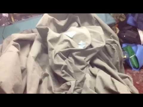 Canvas repairs to CVRT tent!