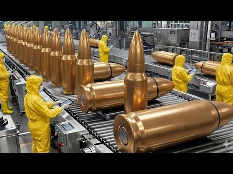 Inside Ammunition Factory - How Millions of Bullets Are Made from Brass to Loaded Rounds