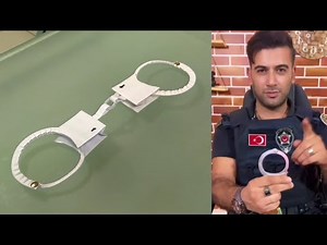 Making Handcuffs from Paper Kağıttan Kelepçe yapımı #keşfet #kelepçe#kağıttan #yakışıklıgüvenlik