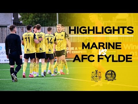 Highlights: Marine 0-1 AFC Fylde