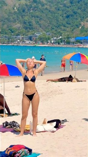 🇹🇭Sea And Sand Phuket Beach Best Summer Holiday Nice Day 61💦 #phuketbeach
