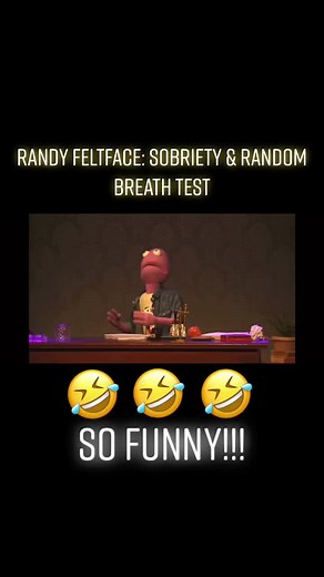 Randy Feltface Sobriety & Random Breath Test. #sobriety #cops #puppet