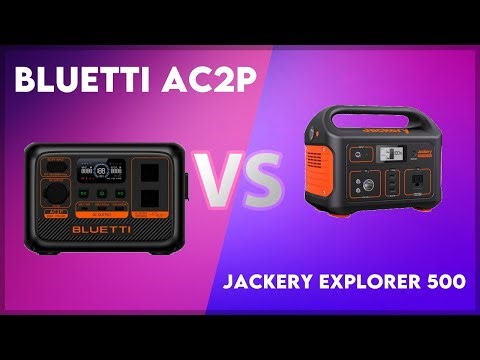 Bluetti AC2P vs Jackery Explorer 500 Technical Comparison