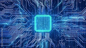 Binary big data AI chip CPU circuit board