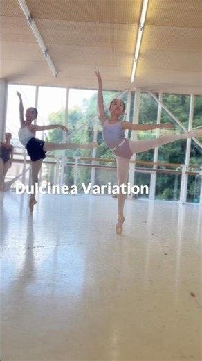 【新しいヴァリエーションに挑戦／ドルシネア姫〈小5〉】 #バレエ #小学生バレエ #ballet #鹿児島のバレエ教室