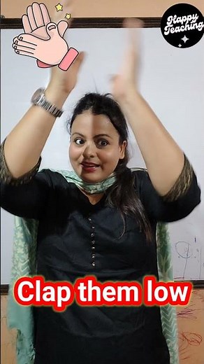 Clapping Warm-Up Song | Fun Activity for Classroom Teachers #happyteaching #shorts