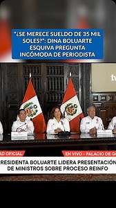 🇵🇪¡Periodista Jorge Madico DESTRUYE A Dina Boluarte con su pregunta! | TVO