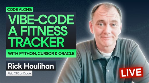 Vibe-code a Fitness Tracker with Cursor & Oracle