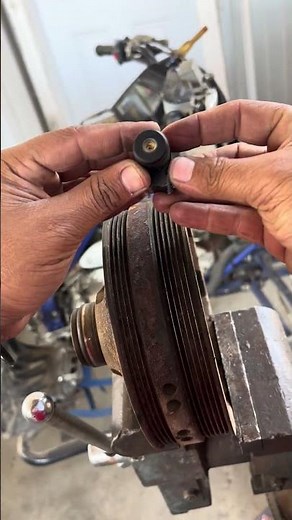 Serpentine belt alignment or pulleys ☠️#automobile #mechanic