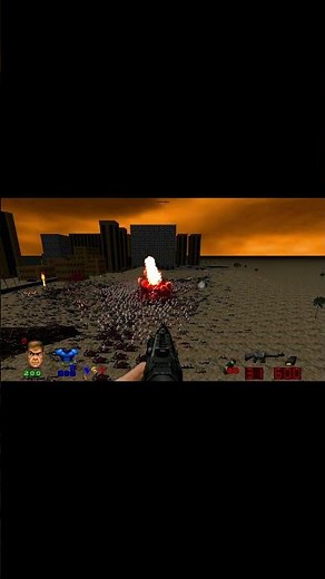 Brutal Doom Labguy VS Panzer Tank Infighting Monster Battle