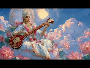Beautiful Goddess Sarasvati Mantra for Wisdom and Creativity
