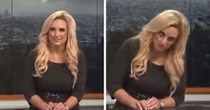 Une présentatrice météo s'effondre en direct à la télévision