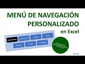 How to Make a Navigation Menu in Excel
