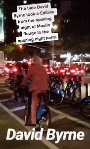 No one enjoys a bicycle more than David Byrne. | Consequence