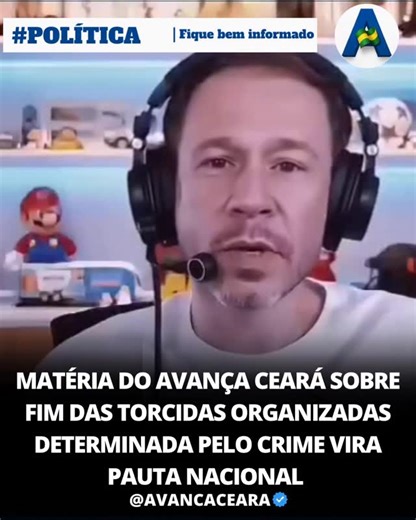 Avança Ceará on Instagram: "A matéria publicada em primeira mão pelo Avança Ceará sobre o fim das torcidas organizadas determinada pelo crime no Ceará virou pauta nacional: o apresentador Tiago Leifert comentou em seu programa de futebol o caso. "Todos os presidentes das organizadas renunciaram ao cargo por ordem de uma facção " disse o apresentador. Tiago irônizou o episódio, que seria cômico se não fosse tráfico. O estado perdeu as rédeas e o crime resolveu adotar providências."