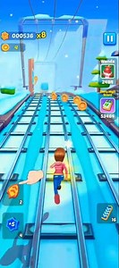 High' Score! 😂 Subway Princess Runner Games 🔥 #shorts