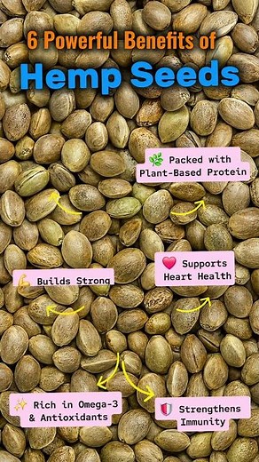 6 Powerful Benefits of Hemp Seeds