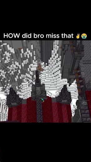 HOW did bro miss that ✌😭