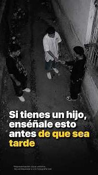 Si tienes un hijo, enséñale esto antes de que sea tarde