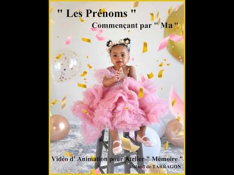 animation EHPAD vidéo prénoms M