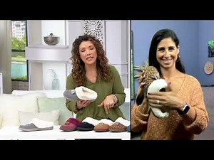 Vionic Microfiber Slippers With Tassel - Perrin on QVC