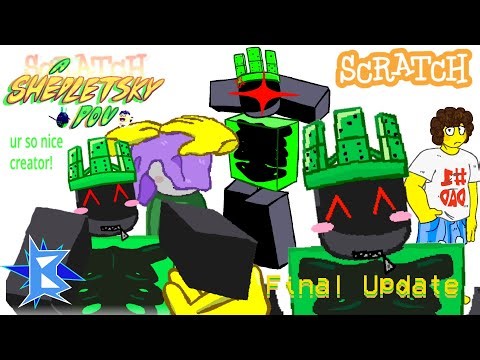 A shedletsky POV (FINAL UPDATE) - new main menu & take a bath | scratch game