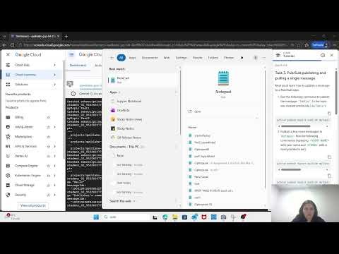 PubSub Qwik Start Command Line