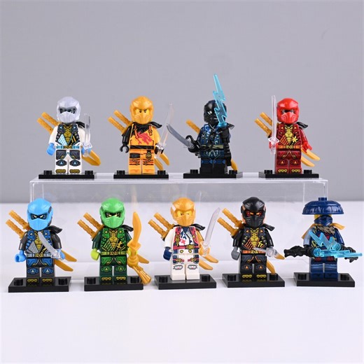 Ninjago Season 19 Dragons Rising Minifigure Bundle, Nine Ninja & Villain Set, LEGO Compatible Collectibles - Etsy UK