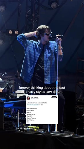 Djo Spotted at Harry Styles HS4 Concert Tour