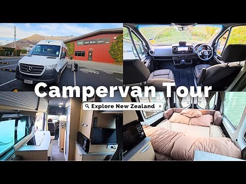 Campervan Tour - The Britz Venturer 2 berth & Maui Ultima 2 Berth | New Zealand