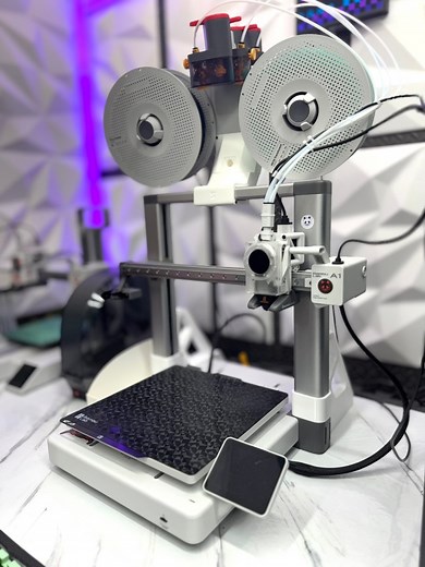 44K views · 116 reactions | AMS Lite Upper holder for A1️ STL: https://makerworld.com/models/92486 婢Filament: PETG HF ⏰ Print Time : 7,7h️Printer:A1 Bambu Slicer:Bambu Studio〰️Layer Height 0.2 mm 10% Infill. Supports | Print Warriorr | Facebook