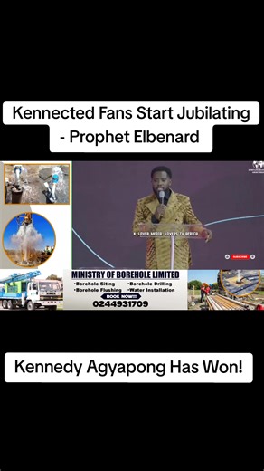Kennedy Agyapong's Victory Prophecy Unveiled by Prophet Elbenard