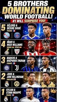 The Best Football Brothers Ranked! ⚽