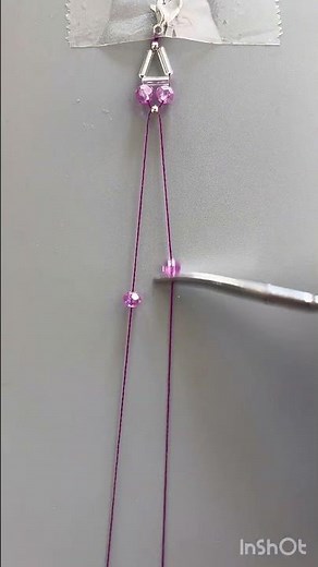 Elegant Purple Crystal Bracelet | Beads Jewelry Making Tutorial