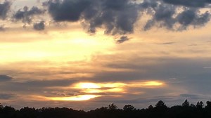 1K views · 37 reactions | 07/22/19 - Oakwood Georgia: No clear sun in sight at sunset ... Only several points of strange illumination behind the haze of chems, debris, dust and iron oxide. It’s getting much easier to see what’s happening behind the cover. #alienskies | Alien Skies | Facebook