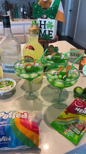 St. Patrick’s Day Margaritas!