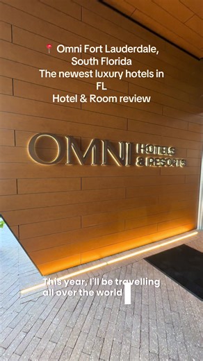 PART 1 One of the newest luxury hotels in Fort Lauderdale just opened and it’s seriously beautiful ✨ From the rooftop views to the restaurants, spa and the design of the rooms, everything about this place feels elevated. I stayed here recently and I’ll be sharing my full experience very soon… and yes, the views really are that good 😍 📍 1850 SE 17th St, Fort Lauderdale #luxurytravel #newhotel #fortlauderdale #hotelreview #travelcontent