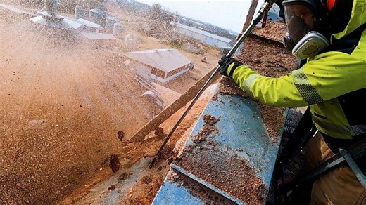 Saving our corn dryer before rust destroys it