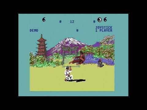"The Way of the Exploding Fist" - REAL Commodore 64 (C64) – REAL SID CHIP