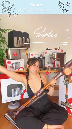Estela Martín ✨ | 🍀❤️ S0RTEAZ0 SOLAC ❤️🍀 ¡¡Llévate este pack de Solac!! - Aspirador, Turbobat Digital Flex - Cafetera, Taste Slim ProCap - Freidora de aire... | Instagram
