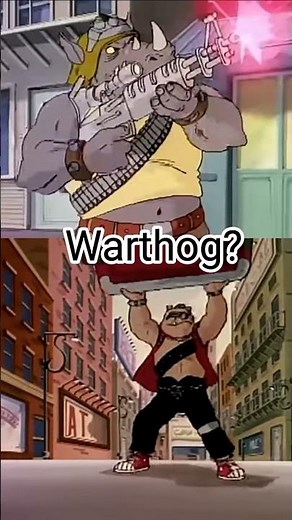 Rocksteady (1987) Vs Bebop (1987) #edit #ninjaturtles #tmnt