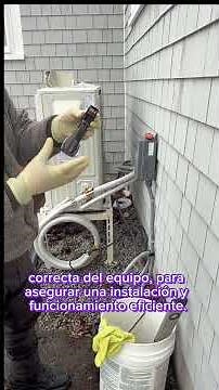 Instalación Completa de Mini Split Paso a Paso | Evaporador, Vacío del Sistema y Arranque Final#tips