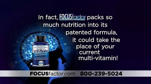 FOCUSFactor TV Spot, 'Improve Your Brain Health'