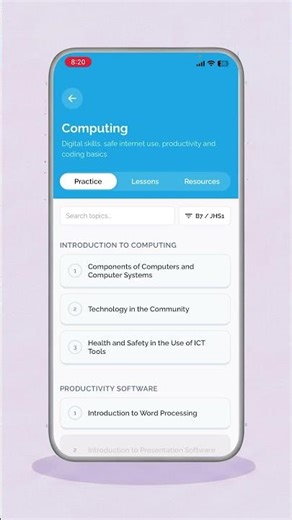 Practice by Topic | Sronu App #beceprep